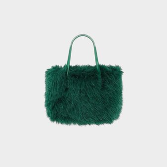 Tas fluffy groen