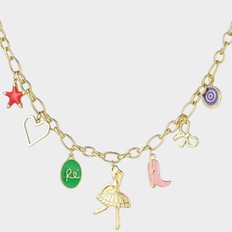 Ketting bedel ballerina multi