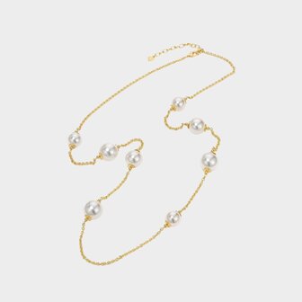 Ketting lang parels