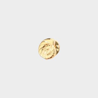 Broche staal schelpje