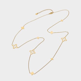 Ketting lang staal klaver