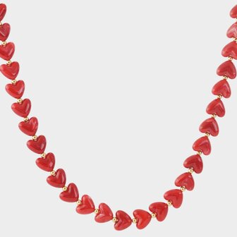 Ketting harten staal rood