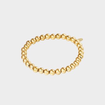 Armband staal bol 