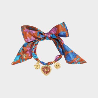 Armband shawl hart bordeaux