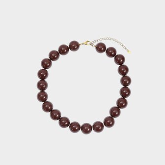 Ketting bol bruin