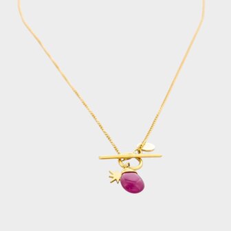 Ketting staal paars