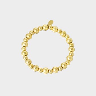 Armband bol duo goud