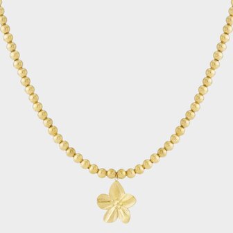 Ketting staal bloem