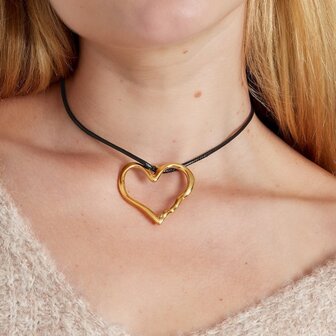 Ketting hart zwart