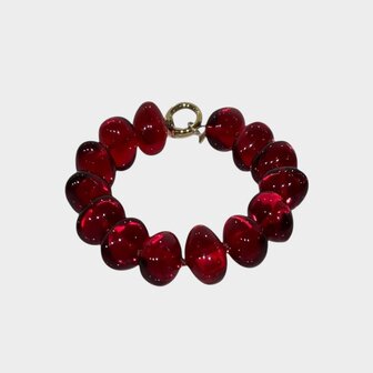 Armband resin rood slot