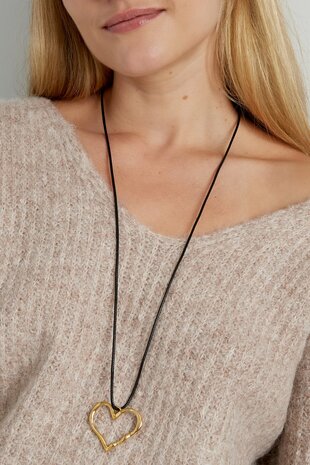 Ketting hart zwart