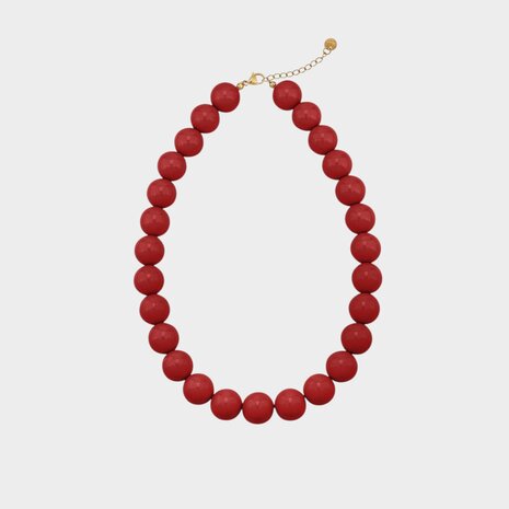 Ketting bol rood