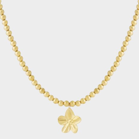 Ketting staal bloem
