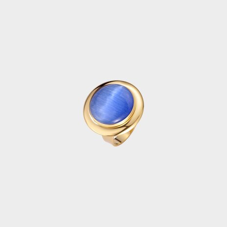 Ring cat blauw