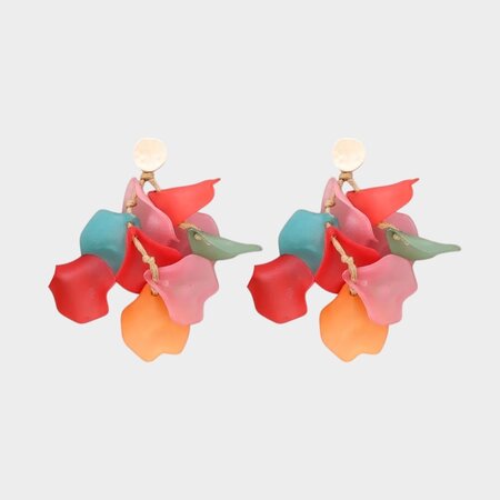 Oorbellen bladeren multi