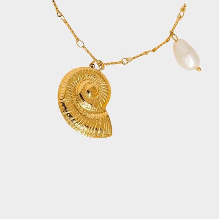 Ketting schelp parel