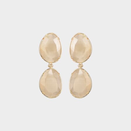 Oorbellen cat stone nude