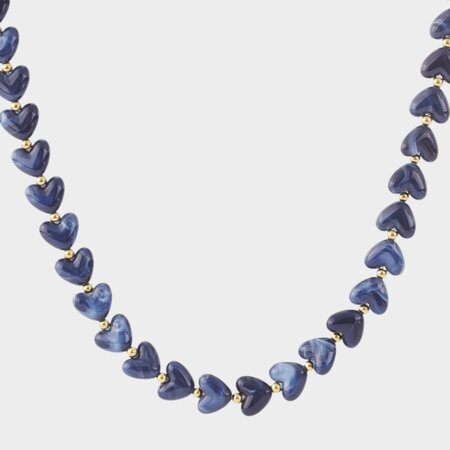 Ketting harten staal blauw