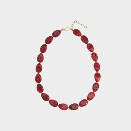 Ketting resin rood