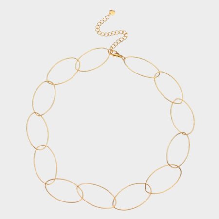 Ketting lang ovaal