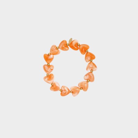 Armband harten staal oranje