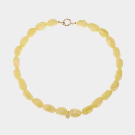 Ketting resin geel