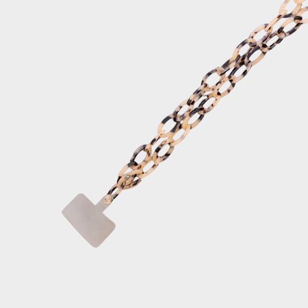 Telefoonkoord lang leopard