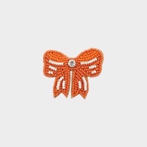 Broche strik oranje