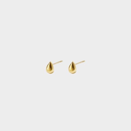 Oorbellen steker drop goud