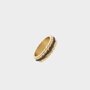 Ring staal zwart 17