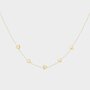Ketting hartjes goud