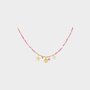 Ketting fuchsia strand