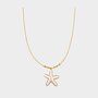 Ketting staal zeester parel