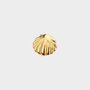 Broche staal schelp