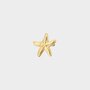 Broche staal zeester