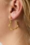 Oorbellen creool hart zilver