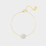 Armband schakel staal mint