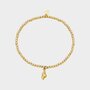 Armband staal schelp