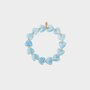 Armband harten staal lichtblauw