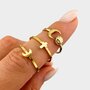 Ring staal kruis