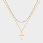 Ketting dubbel kruis